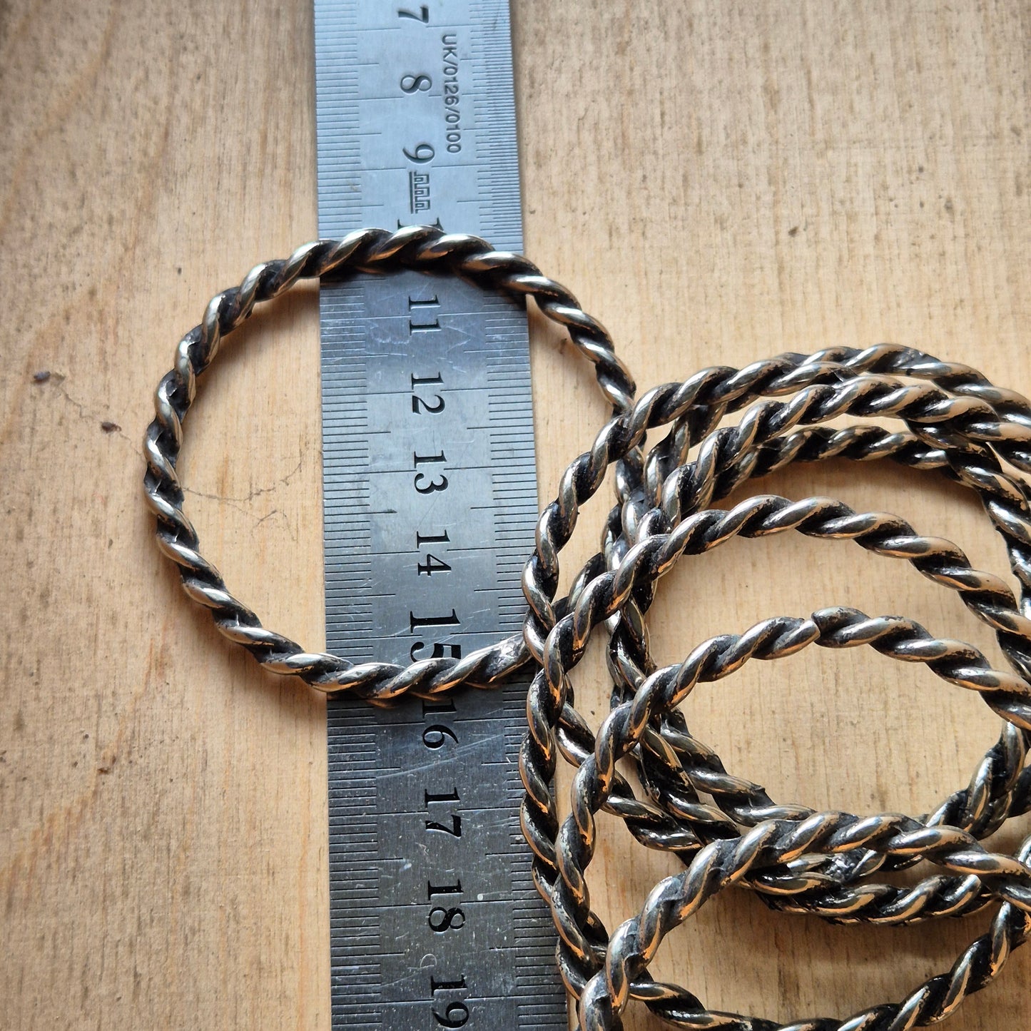 Dekoratyvus žiedas nikelio sp. 50mm