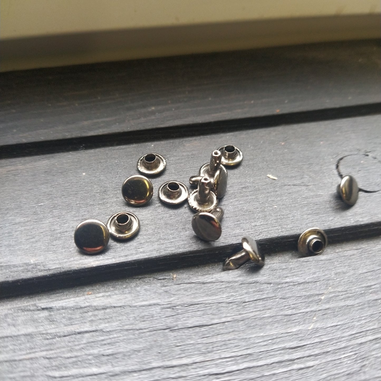Rivets 10x3x8mm one-sided (100 pcs.)