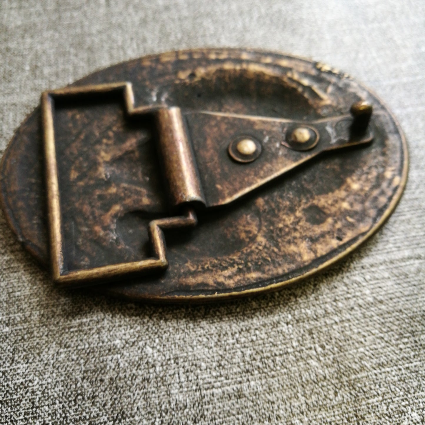 Buckle "Horse" for 4 cm belt