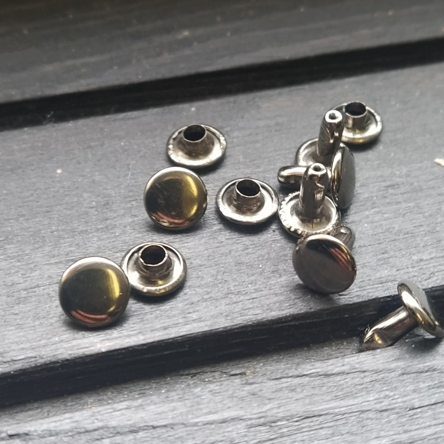 Rivets 10x3x8mm one-sided (100 pcs.)