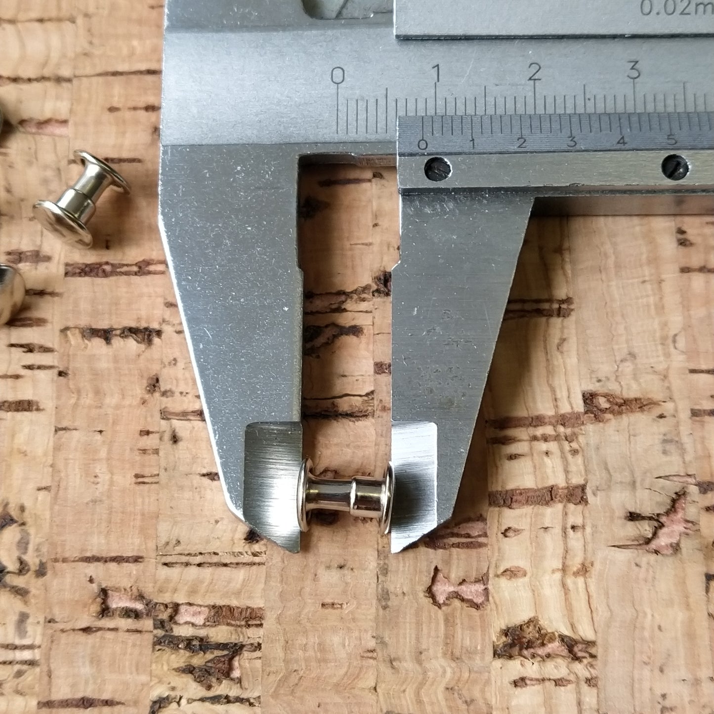 Double-sided rivets 7x3x7mm (100 pcs.)