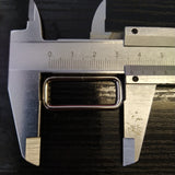 Rėmeliai/kilpelės nikelio sp. 10x30mm