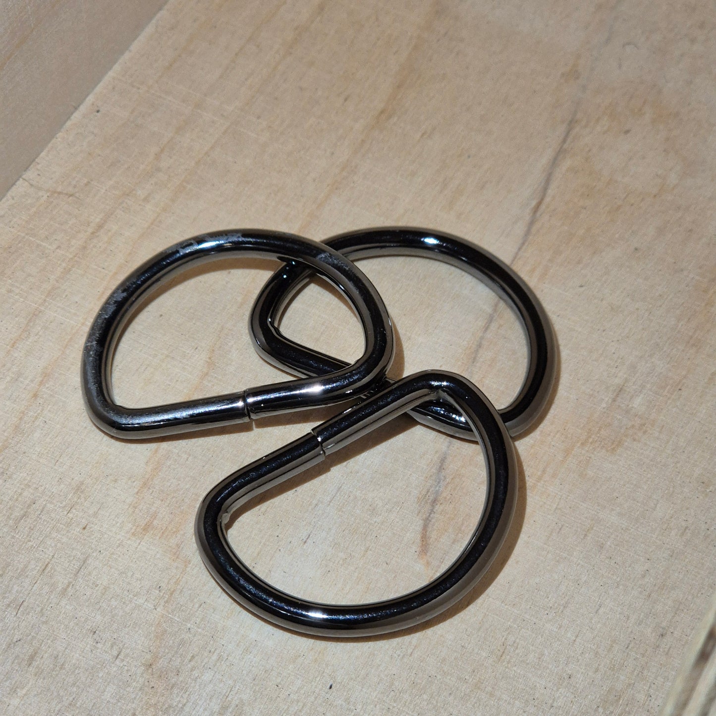 Pusžiedžiai  40mm, juodinti