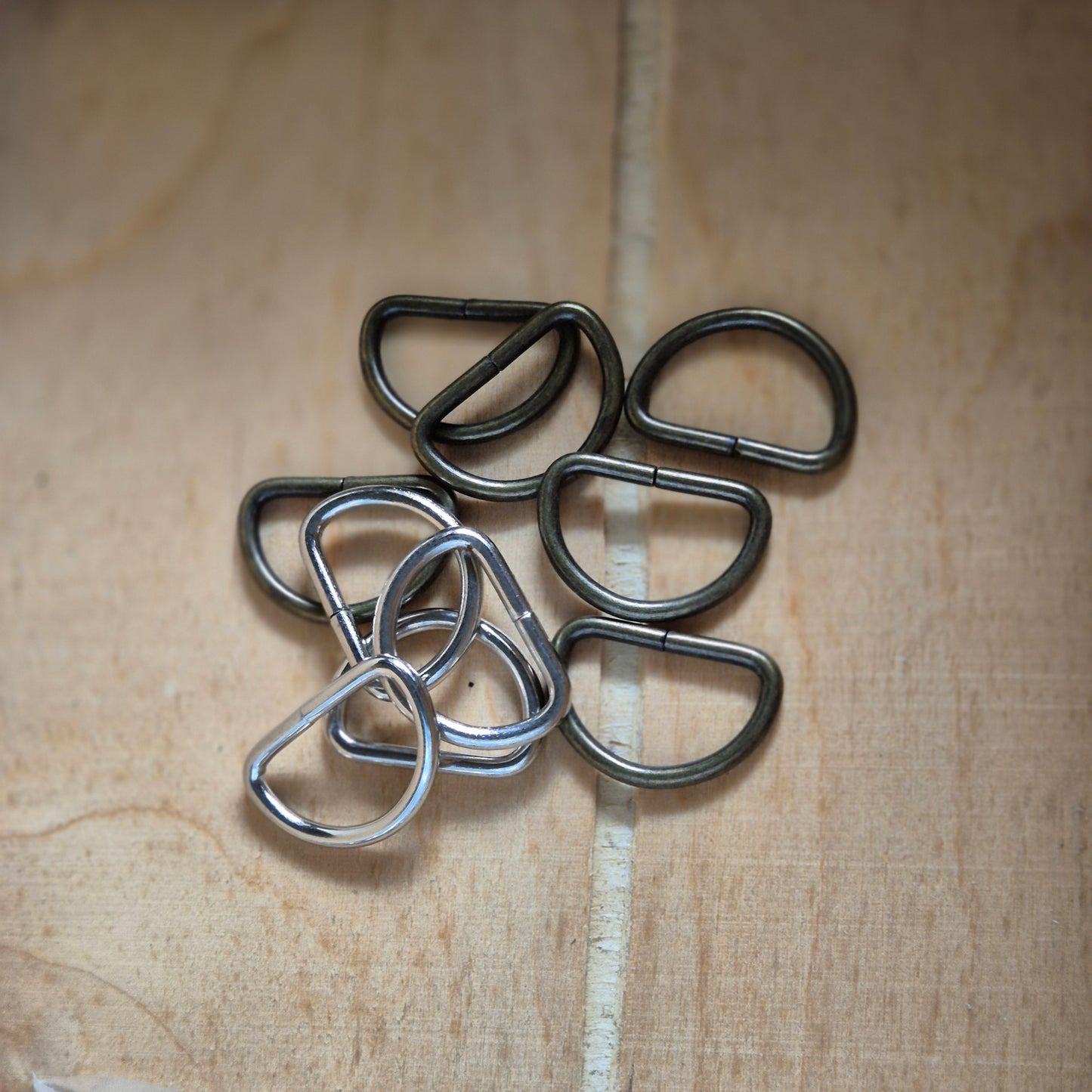 Pusžiedžiai 20mm nikelis, bronza