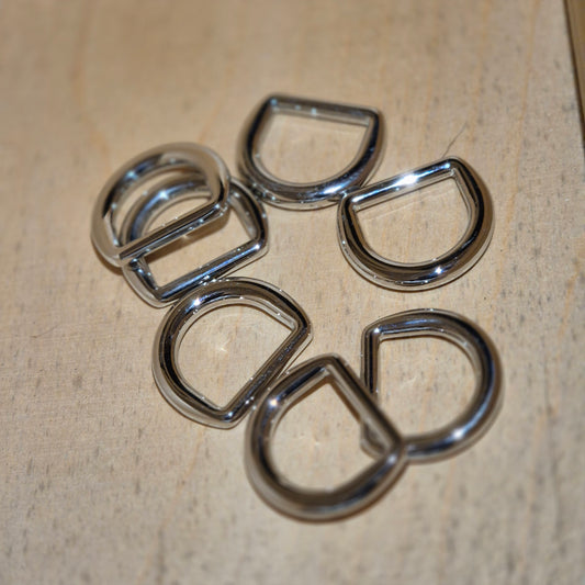 Pusžiedžiai 20mm nikelis