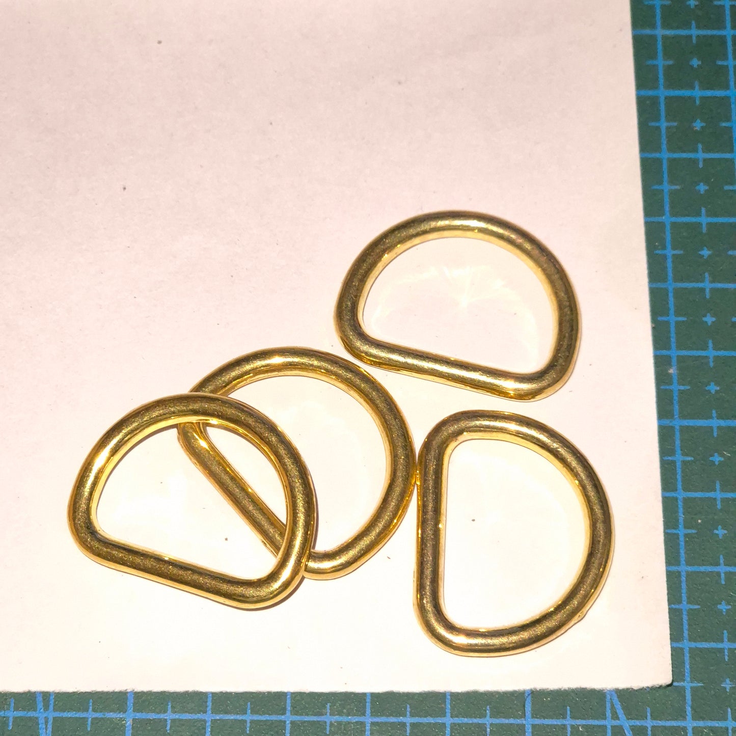 Pusžiedžiai 25mm, nikelio, tamsinti, bronzos, aukso spalvos