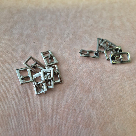 6mm nikelio spalvos sagtelės