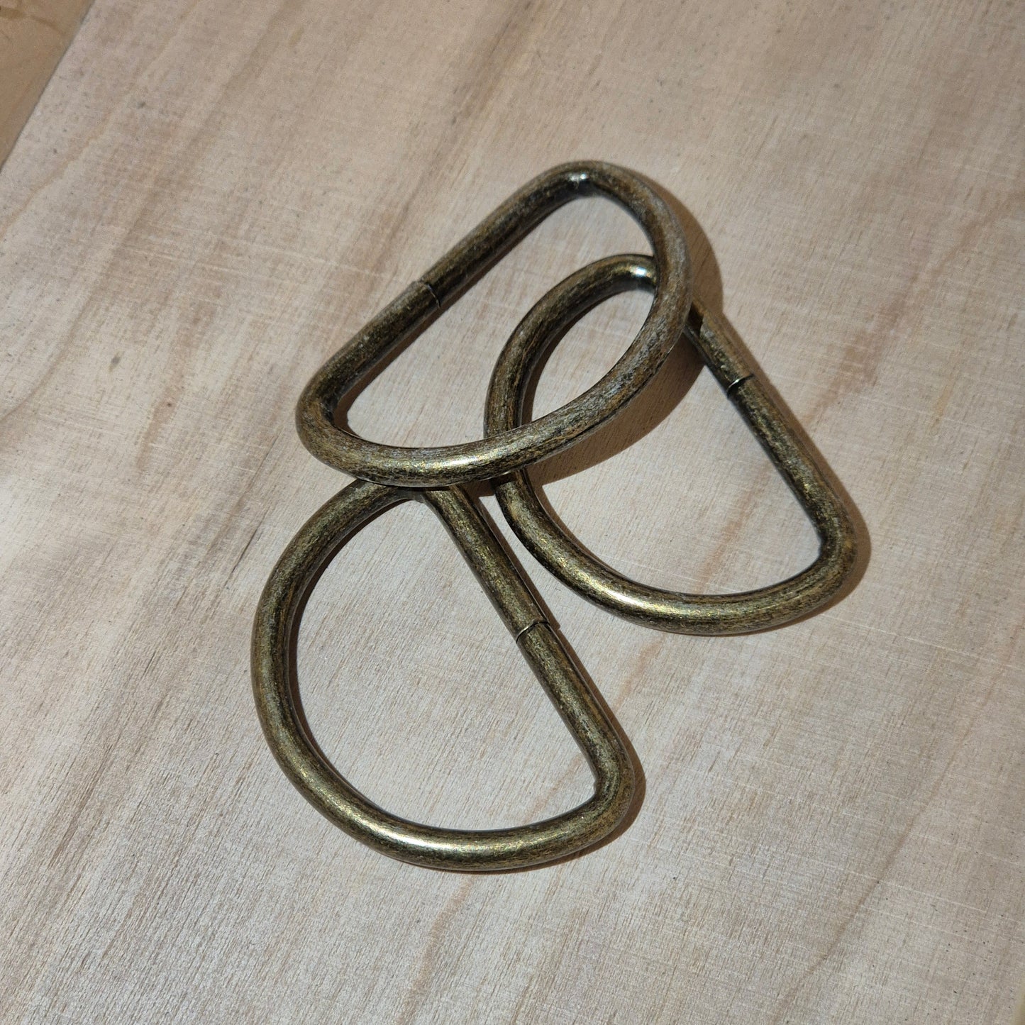 Pusžiedžiai  40mm, nikelio, juodinta, bronzos