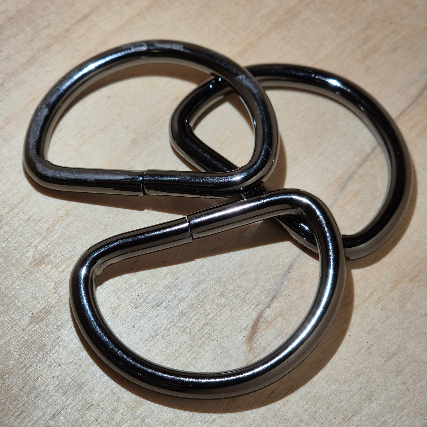 Pusžiedžiai  40mm, juodinti