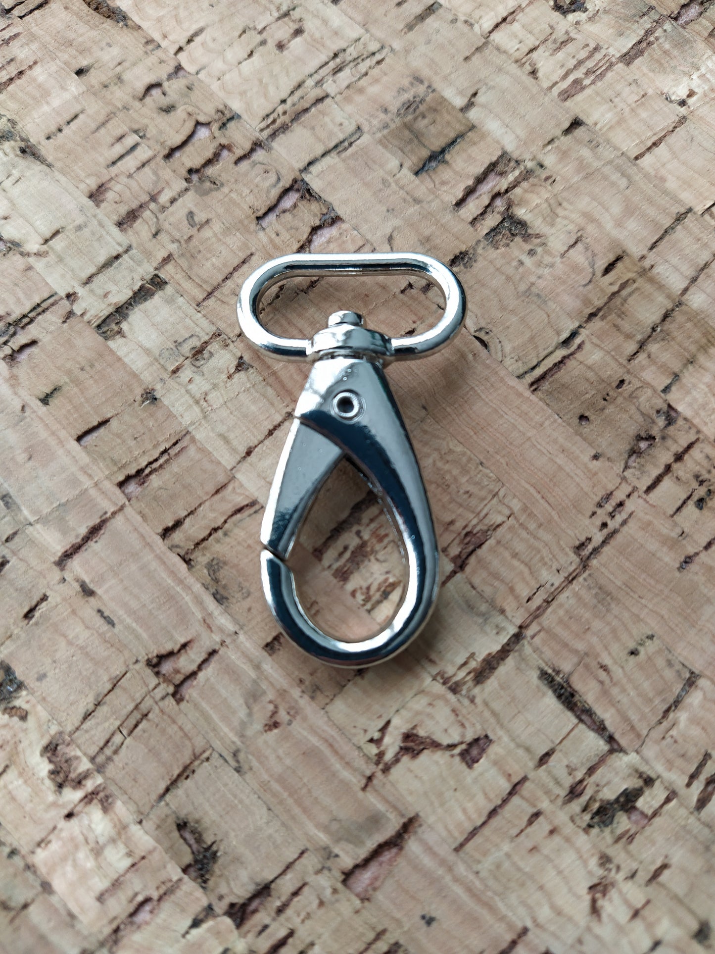 Carabiners for 2 cm belt, nickel